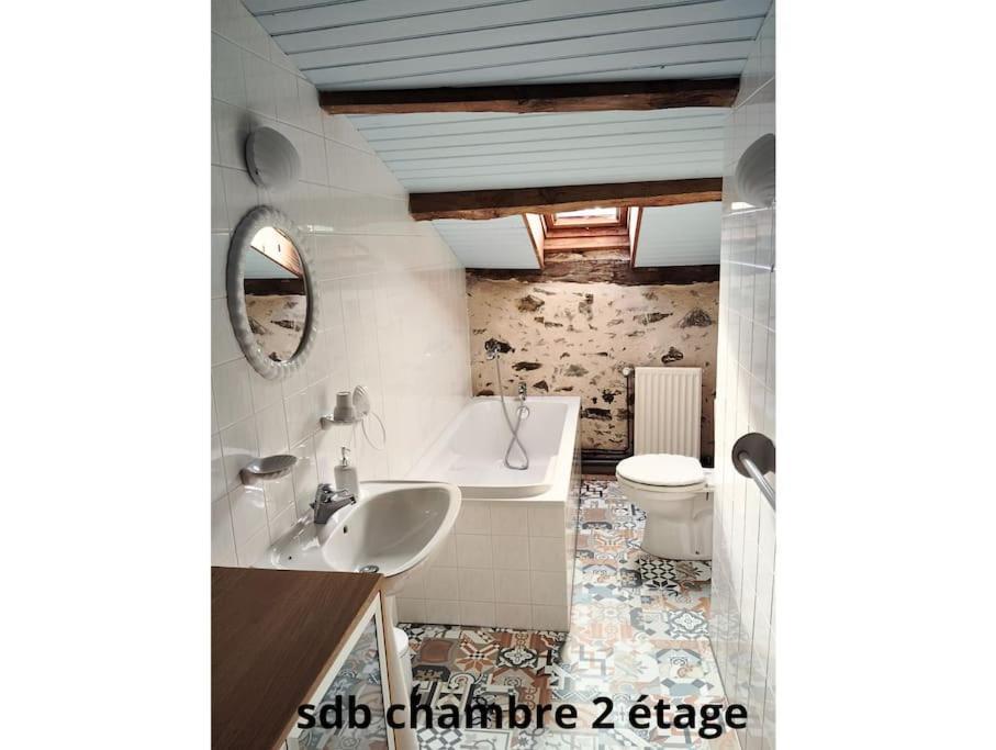 La Longere Du Plessis Mornay, 30 Min Du Puy Du Fo, Wifi, Parking, Jardin Villa La Foret-sur-Sevre Buitenkant foto